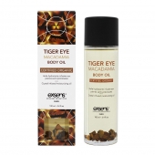 Органическое массажное масло TIGER EYE MACADAMIA - 100 мл. - Exsens - купить с доставкой в Реутове