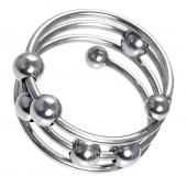 Большое металлическое кольцо под головку пениса - ToyFa - купить с доставкой в Реутове