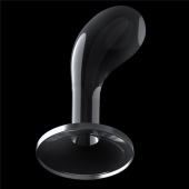 Прозрачный стимулятор простаты Flawless Clear Prostate Plug - 15 см. - Lovetoy - в Реутове купить с доставкой