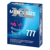 Стимулирующая насадка на пенис MEN SIZE 777 - Sitabella - в Реутове купить с доставкой