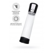 Прозрачная автоматическая помпа для пениса Sigurd - Sexus - в Реутове купить с доставкой