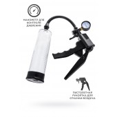 Прозрачная механическая помпа для пениса Viggo - Sexus - в Реутове купить с доставкой