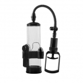 Прозрачная вакуумная помпа с вибрацией Vibrating Penis Pump - Dream Toys - в Реутове купить с доставкой