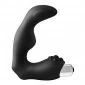 Черный вибромассажер простаты FantASStic Vibrating Prostate Massager - 11,3 см. - Dream Toys - в Реутове купить с доставкой