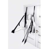 Черные секс-качели на дверь Anonymo №0505 - ToyFa - купить с доставкой в Реутове