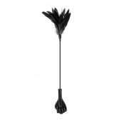 Двусторонний стек-щекоталка Sweet Caress Feather Whip - 58 см. - Sweet Caress - купить с доставкой в Реутове