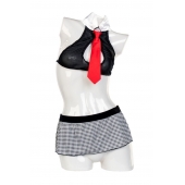 Надувная секс-кукла с реалистичной головой в костюме учительницы - ToyFa - в Реутове купить с доставкой