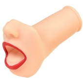 Мастурбатор-ротик с алыми губами - ToyFa - в Реутове купить с доставкой