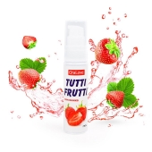 Гель-смазка Tutti-frutti с земляничным вкусом - 30 гр. - Биоритм - купить с доставкой в Реутове