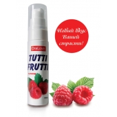 Гель-смазка Tutti-frutti с малиновым вкусом - 30 гр. - Биоритм - купить с доставкой в Реутове