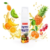 Гель-смазка Tutti-frutti со вкусом тропических фруктов - 30 гр. - Биоритм - купить с доставкой в Реутове