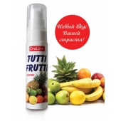 Гель-смазка Tutti-frutti со вкусом тропических фруктов - 30 гр. - Биоритм - купить с доставкой в Реутове