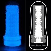 Светящийся в темноте мастурбатор Lumino Play Masturbator Ribbed - Lovetoy - в Реутове купить с доставкой