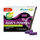 Возбуждающее средство для мужчин Mans Power plus - 10 капсул (0,35 гр.) +1 в подарок - SuperCaps - купить с доставкой в Реутове