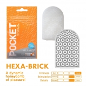 Карманный мастурбатор HEXA-BRICK - Tenga - в Реутове купить с доставкой