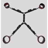 Изысканный набор фиксаций на кровати Reversible Under Mattress Restraint Set - Fifty Shades of Grey - купить с доставкой в Реутове