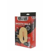 Мастурбатор-вагина с вибрацией и выносным пультом управления REALSTUFF SMOOTH   BALD - Dream Toys - в Реутове купить с доставкой