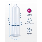 Презервативы MY.SIZE размер 64 - 10 шт. - My.Size - купить с доставкой в Реутове