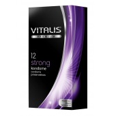 Презервативы с утолщённой стенкой VITALIS PREMIUM strong - 12 шт. - Vitalis - купить с доставкой в Реутове