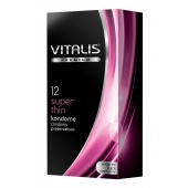 Ультратонкие презервативы VITALIS PREMIUM super thin - 12 шт. - Vitalis - купить с доставкой в Реутове