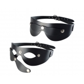 Черная кожаная маска  Новичок - Sitabella - купить с доставкой в Реутове