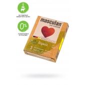 Экологически чистые презервативы Masculan Organic - 3 шт. - Masculan - купить с доставкой в Реутове