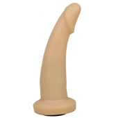 Телесная гладкая насадка Harness - 14,7 см. - LOVETOY (А-Полимер) - купить с доставкой в Реутове