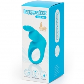 Голубое эрекционное виброкольцо Happy Rabbit Rechargeable Rabbit Cock Ring - Happy Rabbit - в Реутове купить с доставкой