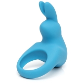 Голубое эрекционное виброкольцо Happy Rabbit Rechargeable Rabbit Cock Ring - Happy Rabbit - в Реутове купить с доставкой