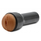 Коричневый мастурбатор-вагина Feel Stroker - Kiiroo - в Реутове купить с доставкой