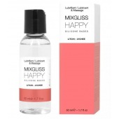 Смазка на силиконовой основе Mixgliss Happy - 50 мл. - Mixgliss - купить с доставкой в Реутове