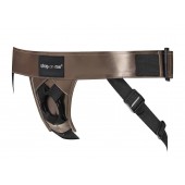 Бронзовый пояс для насадок Curious Harness - Strap-on-me - купить с доставкой в Реутове
