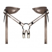 Бронзовый пояс для насадок Desirous Harness - Strap-on-me - купить с доставкой в Реутове