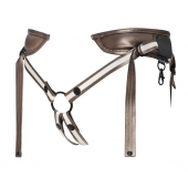Бронзовый пояс для насадок Desirous Harness - Strap-on-me - купить с доставкой в Реутове