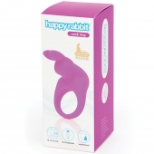 Фиолетовое эрекционное виброкольцо Happy Rabbit Rechargeable Rabbit Cock Ring - Happy Rabbit - в Реутове купить с доставкой