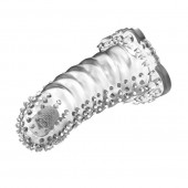 Насадка-удлинитель с пупырышками, усиками и вибропулькой - Baile - в Реутове купить с доставкой