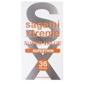 Ультратонкие презервативы Sagami Xtreme Superthin - 36 шт. - Sagami - купить с доставкой в Реутове