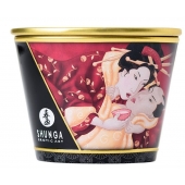 Массажная  свеча Sparkling Strawberry Wine с ароматом клубничного вина - 170 мл. - Shunga - купить с доставкой в Реутове