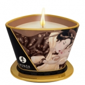 Массажная свеча Intoxicatin Chocolate с ароматом шоколада - 170 мл. - Shunga - купить с доставкой в Реутове