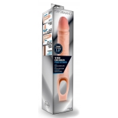 Телесная насадка на пенис 10 Inch Cock Sheath Extender - 25 см. - Blush Novelties - в Реутове купить с доставкой