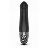 Черный вибратор с электростимуляцией Real Deal Neal - 16,5 см. - MyStim - купить с доставкой в Реутове