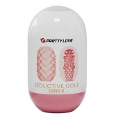Розовый мастурбатор-яйцо Seductive Golf - Baile - в Реутове купить с доставкой