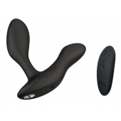 Черный анальный вибратор We-Vibe Vector+ - We-vibe - в Реутове купить с доставкой