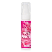 Интимный гель на водной основе Tutti-Frutti Bubble Gum - 30 гр. - Биоритм - купить с доставкой в Реутове