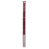 Бордовый ремень Halo Waist Belt - размер L-XL - Shots Media BV - купить с доставкой в Реутове