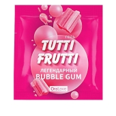 Пробник гель-смазки Tutti-frutti со вкусом бабл-гам - 4 гр. - Биоритм - купить с доставкой в Реутове
