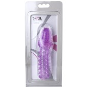 Фиолетовая насадка, удлиняющая половой член - 13,5 см. - Toyfa Basic - в Реутове купить с доставкой