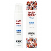 Возбуждающий гель Raspberry Mint с ароматом малины и мяты - 15 мл. - Exsens - купить с доставкой в Реутове