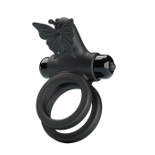 Черное эрекционное виброкольцо Passionate Ring IX - Baile - в Реутове купить с доставкой