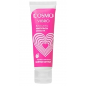 Возбуждающий гель на водно-силиконовой основе Cosmo Vibro с ароматом земляники - 50 гр. - Биоритм - купить с доставкой в Реутове
